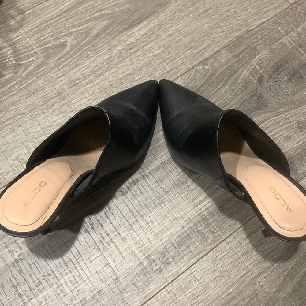 Aldo backless booties